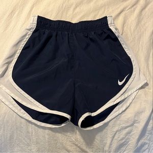 navy nike shorts